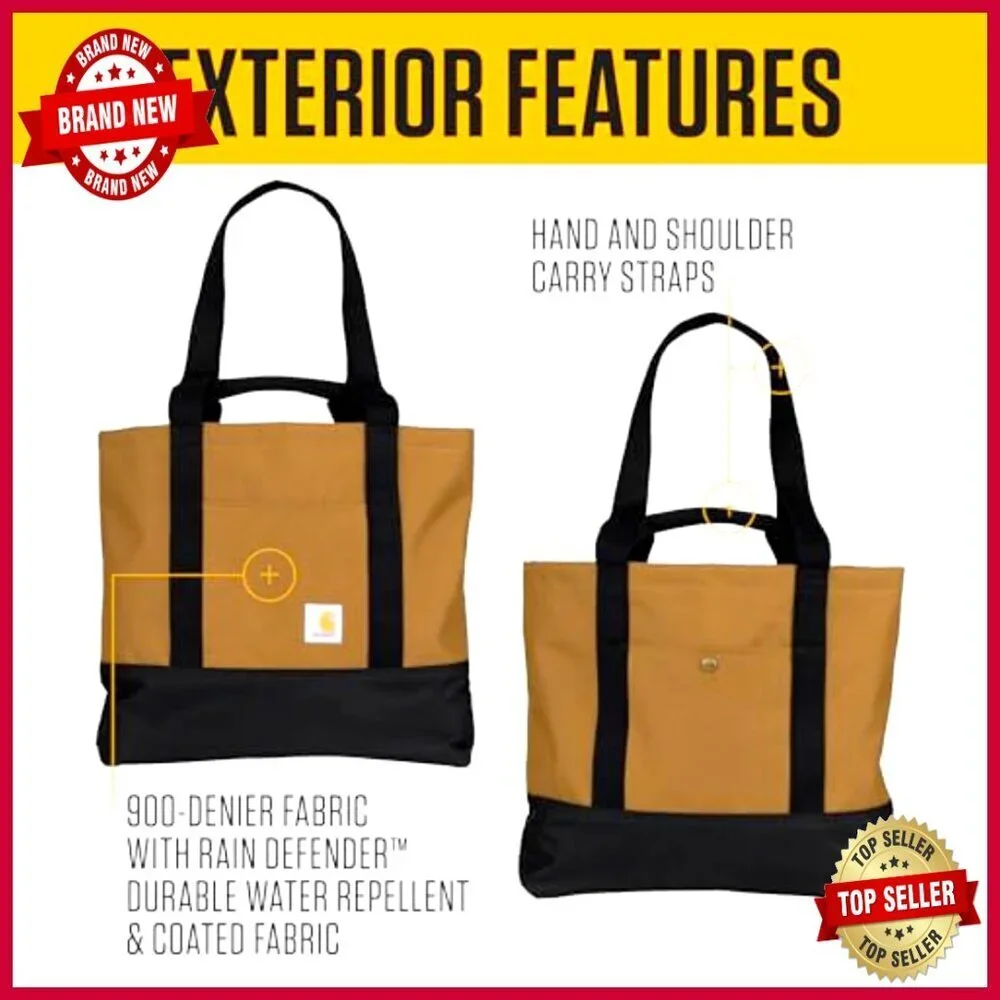 Durable Water Repellent 18L Tote Bag with Convertible Straps